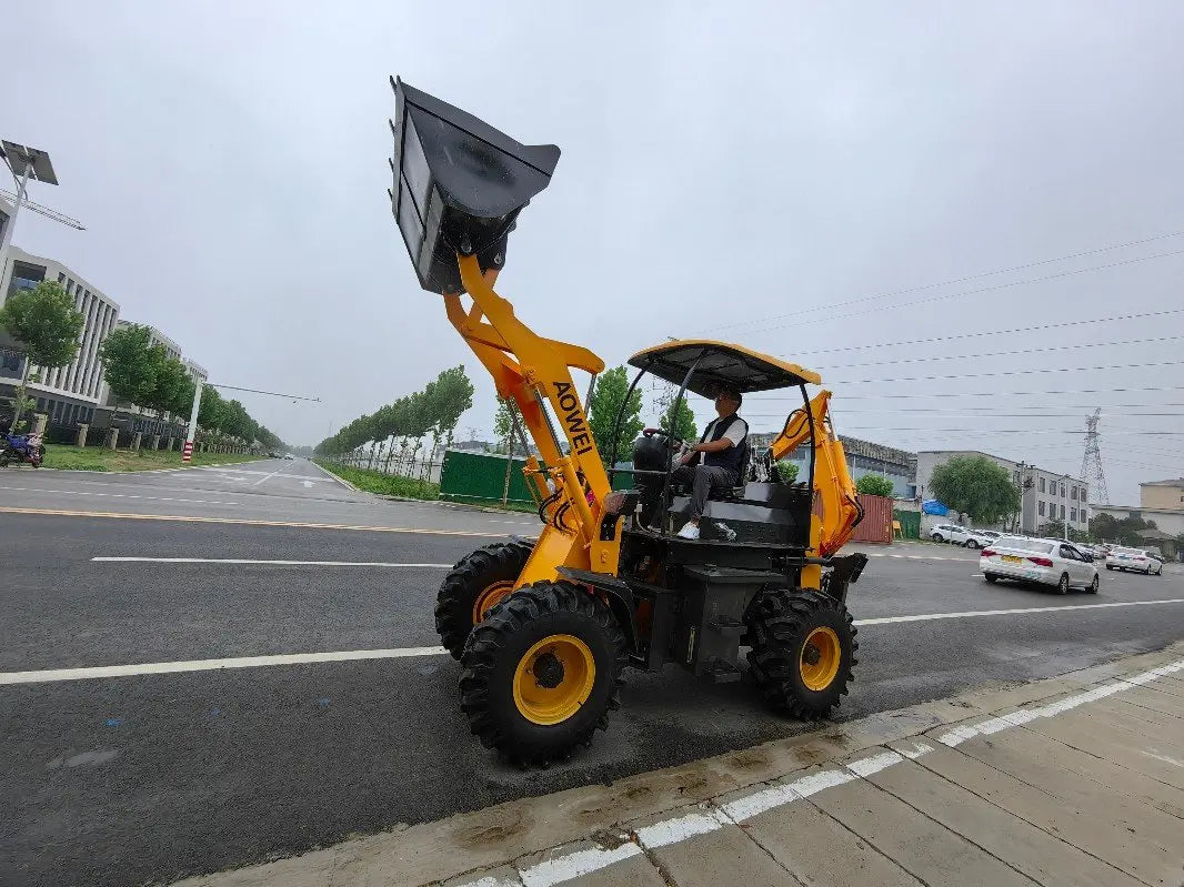 Hot Sale EPA Approved 3ton 4 Ton 5ton Backhoe Loader  Construction Agricultural Wheel Loader Bulldozer Cheap Front Loader