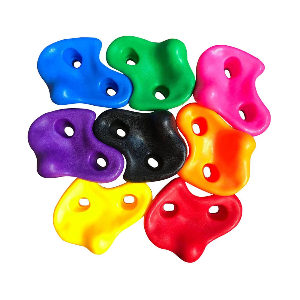 Kids Rock Climbing Games Toys for Children Wall Climbing Stones Child Playground Indoor  Outdoor Rock Wall Climbing Kit