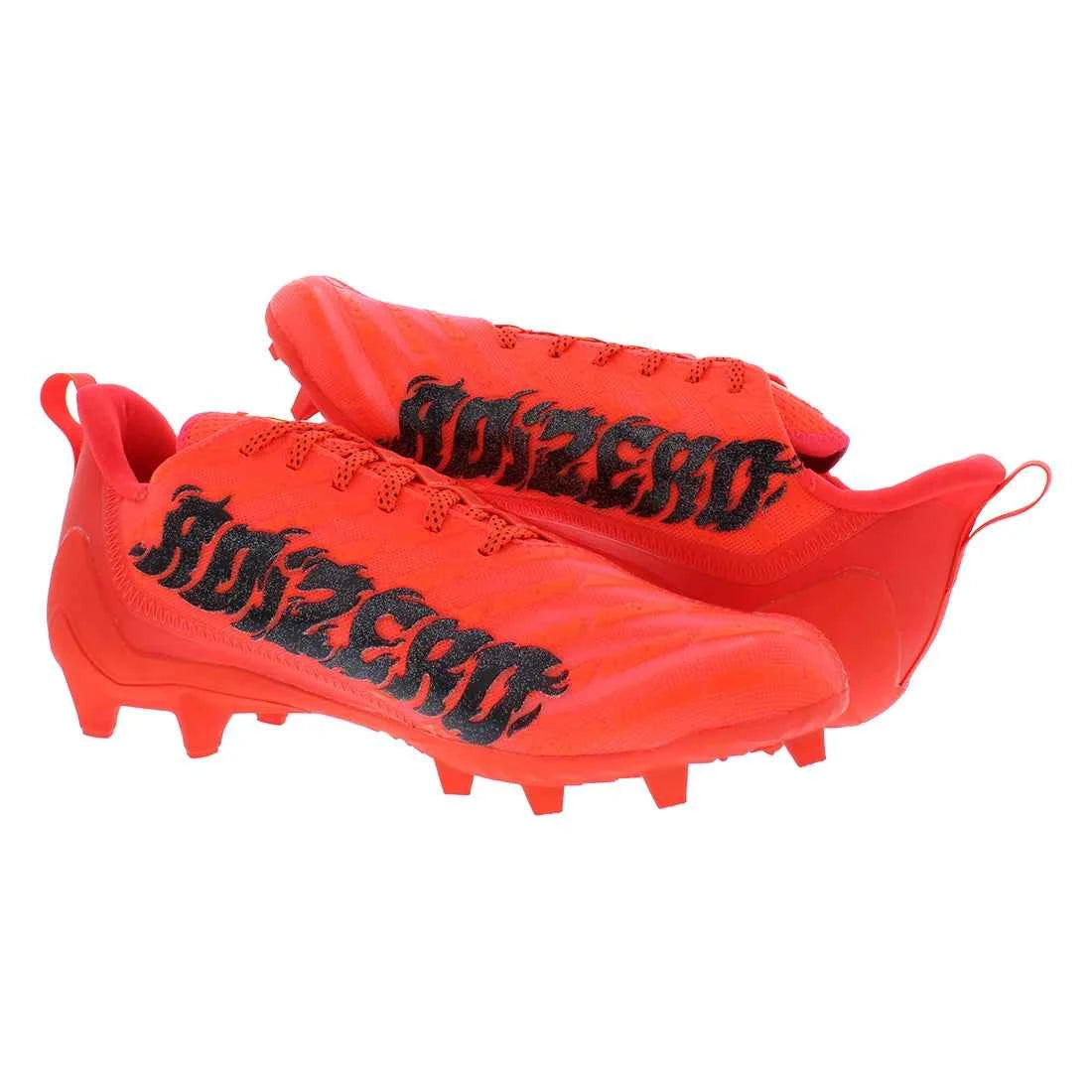 For Cleats Men's Shoes Solar Red/Silver Metallic/Core Black - Authentic GX7893 | Mens Solar Red Cleats