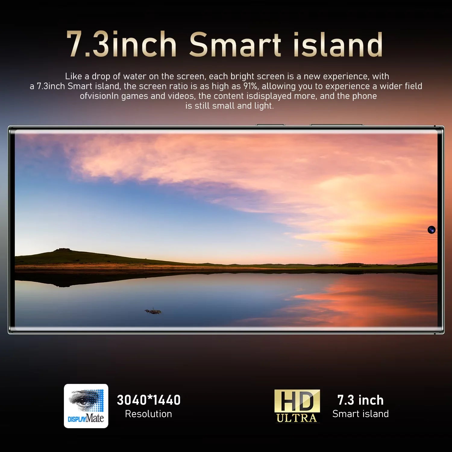 S23 Ultra Original 7.3 Inch Full Screen Deca Core 16GB+1TB Android 13 5G LTE Unlocked Smartphone 108MP Rear Camera New