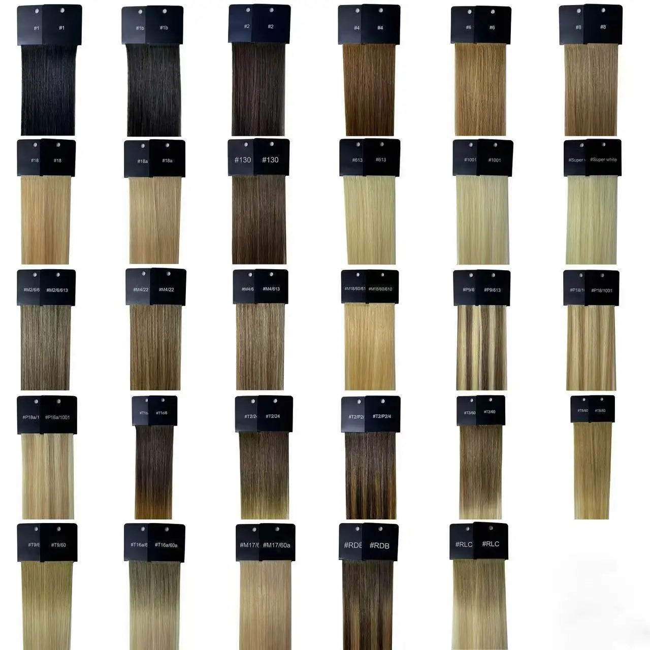 Real Virgin Remy Double Weft Balayage Human Hair Clip Ins Hair Extension