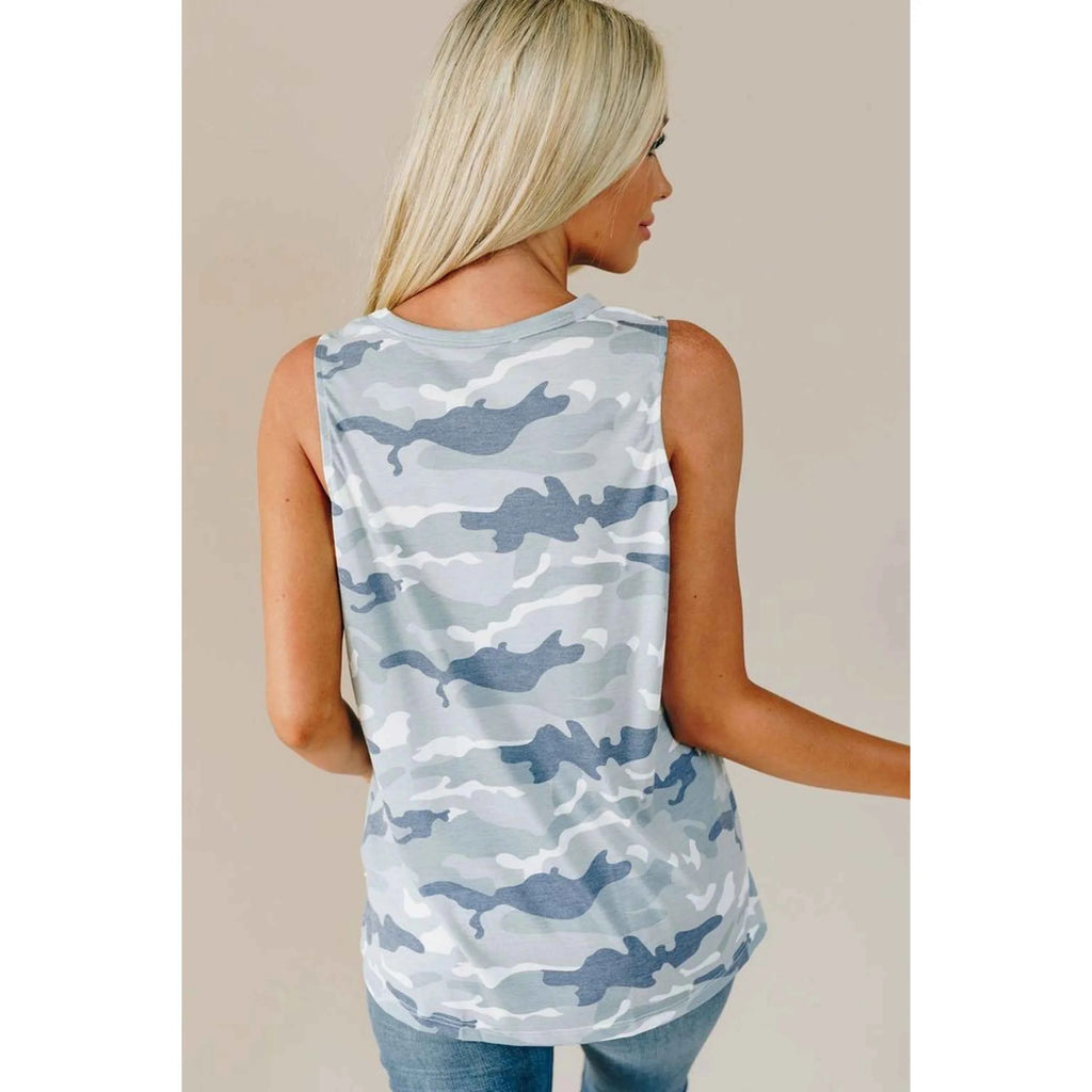 TD Women's Melody Camo Tank Top
