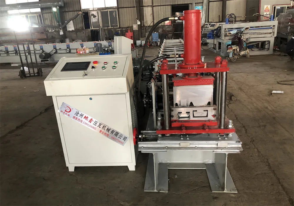Automatic MetalMaquina Formadora De Acero Tipo C Modelo Ajustable c Channel Making Machine
