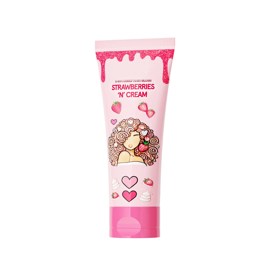 Free Shipping 3 in 1 Hair Styling Cream Curl Shine Enhancer Lightweight Moisturizer Nourishing Definition