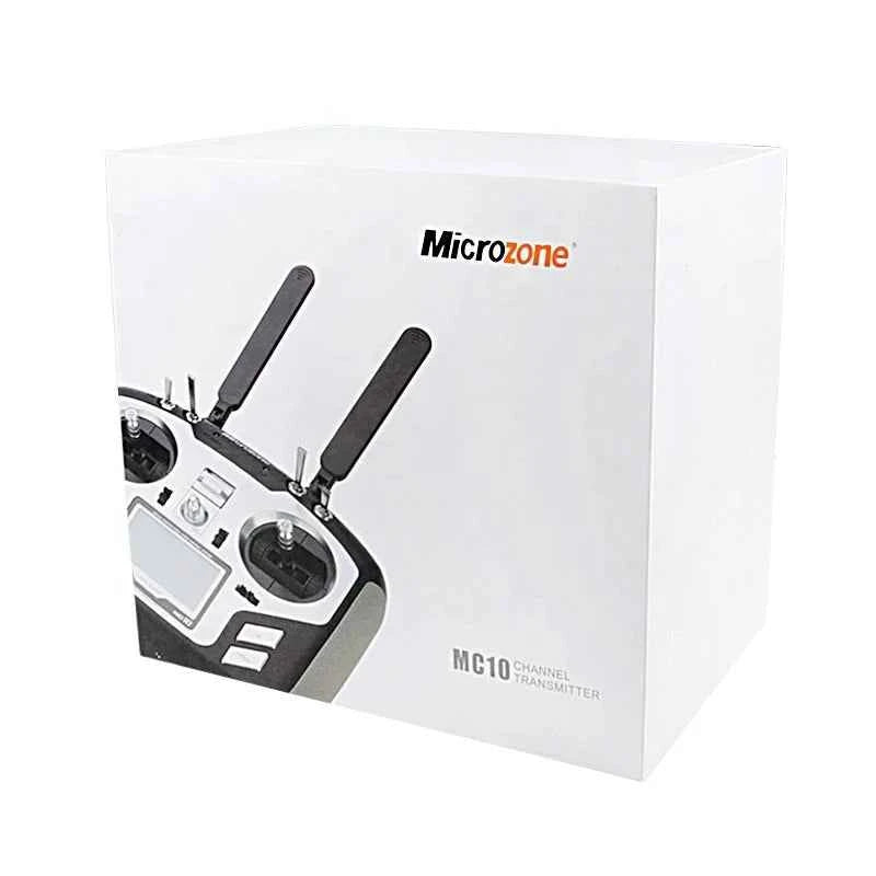 Microzone MC10 10CH 2.4Ghz FHSS RC Transmitter With MC9008S Receiver PCM2048 PWM /M.Bus for RC FPV Racing Drone Airplane