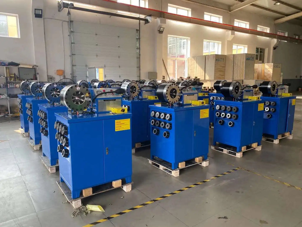 New Model Automatic Hydraulic Hose Crimping Machine with Pump Engine Gear Core Components CE Certified 3-Year Warranty