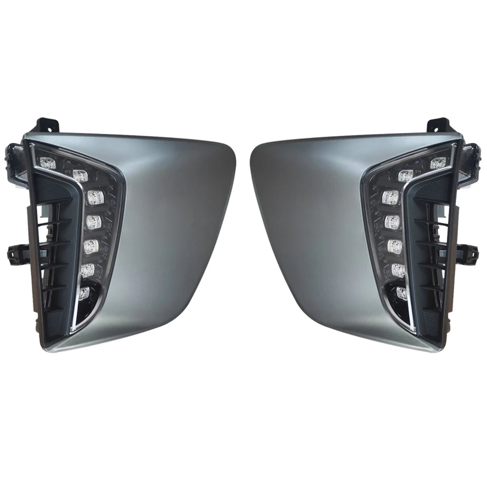 LED Fog Lamp Cover Daytime Running Lights 12V Daylight Car DRL for Hyundai IONIQ 2017 2018 2019 2020