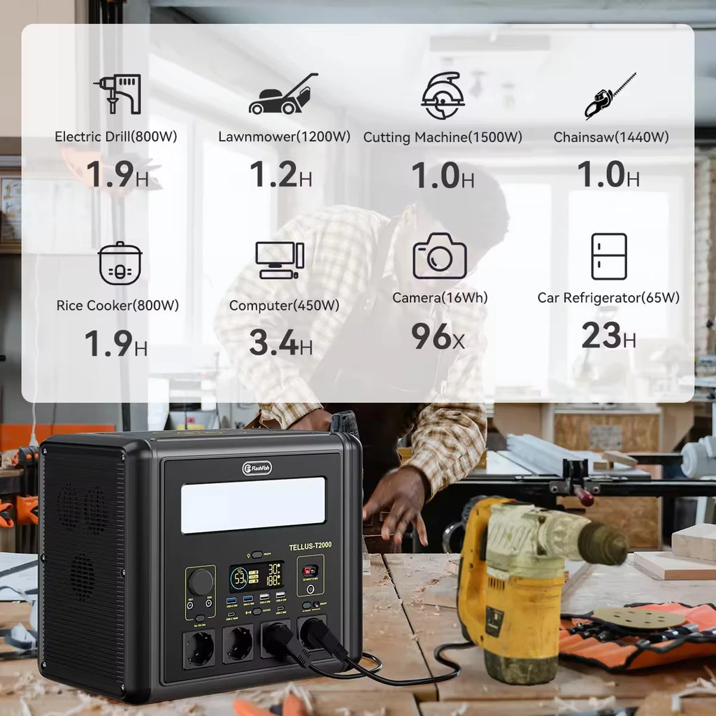300w 600w 1000w 1200w 2000w UPS Generator Solar Lifepo4 Lithium Battery Portable Power Supply Station With Solar Panels