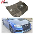 Hot Selling Retrofit Upgrade Body KIts for Audi A3 S3 RS3 KSUI Style Engine Hood Brand New Real 3K Carbon Fiber Engine Cover