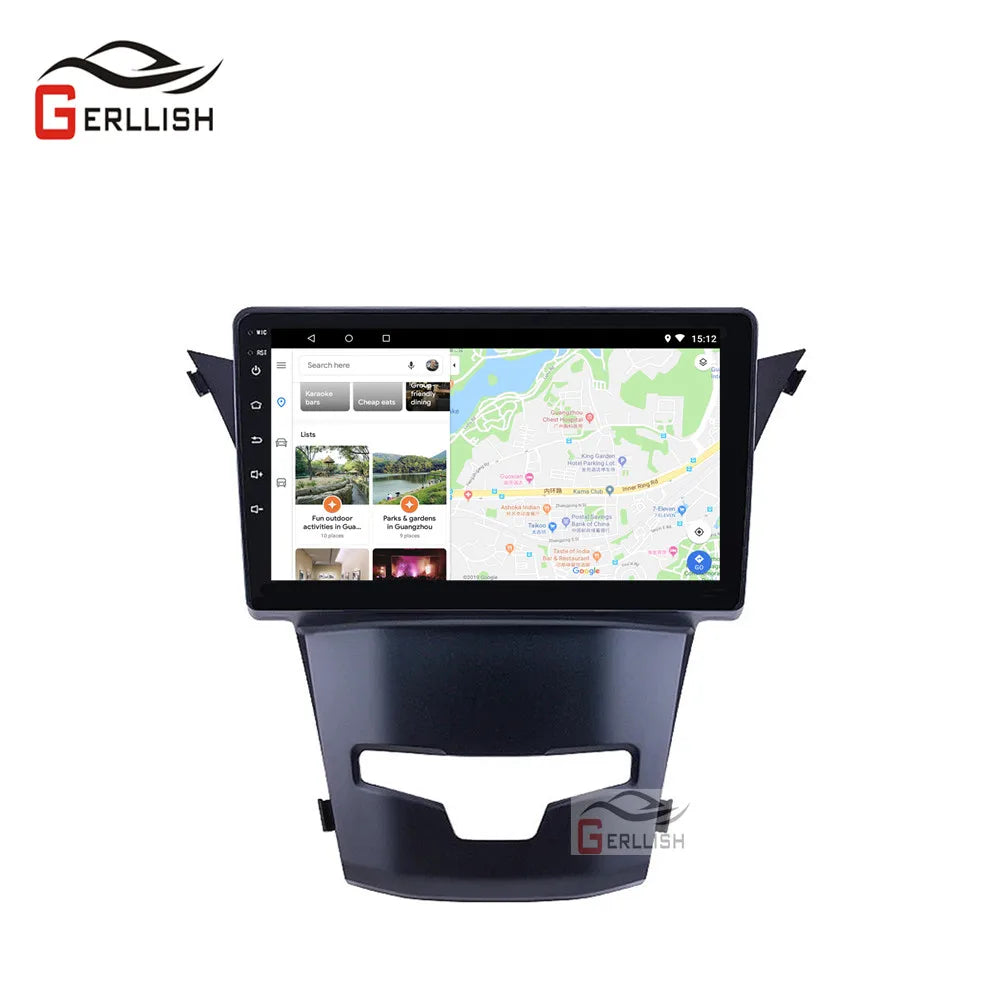 9" Android Car DVD Multimedia Player Auto Radio Stereo for SsangYong Korando 2014-2018 Navigation With GPS WIFI Playstore