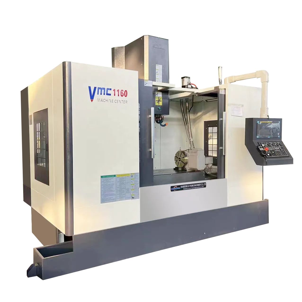 Shandong Vertical Machining Center 4 Axis VMC 1160 Cnc Vertical Milling Machining Center