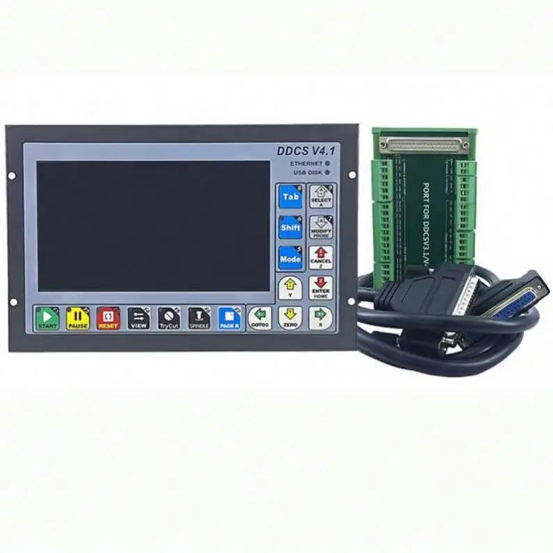 TEBAK DDCSV4.1 DDCSV3.1 Standalone Motion Controller Offline Controller 3 Axis/4 Axis USB CNC Controller Interface