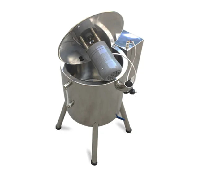 15L Manual Lip Balm Heating Mixing Equipment Lip Gloss Lipstick Filling Machine