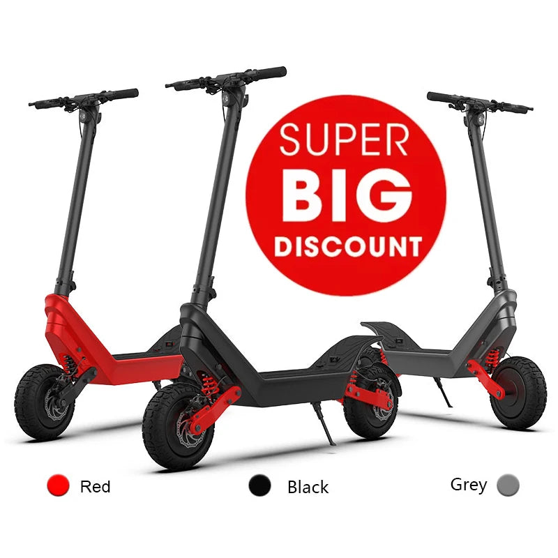 2026 X10 Kixin Electric Scooter with Dual Brushless Motors Foldable & Waterproof Design 100km Range Aluminum Frame for Adults