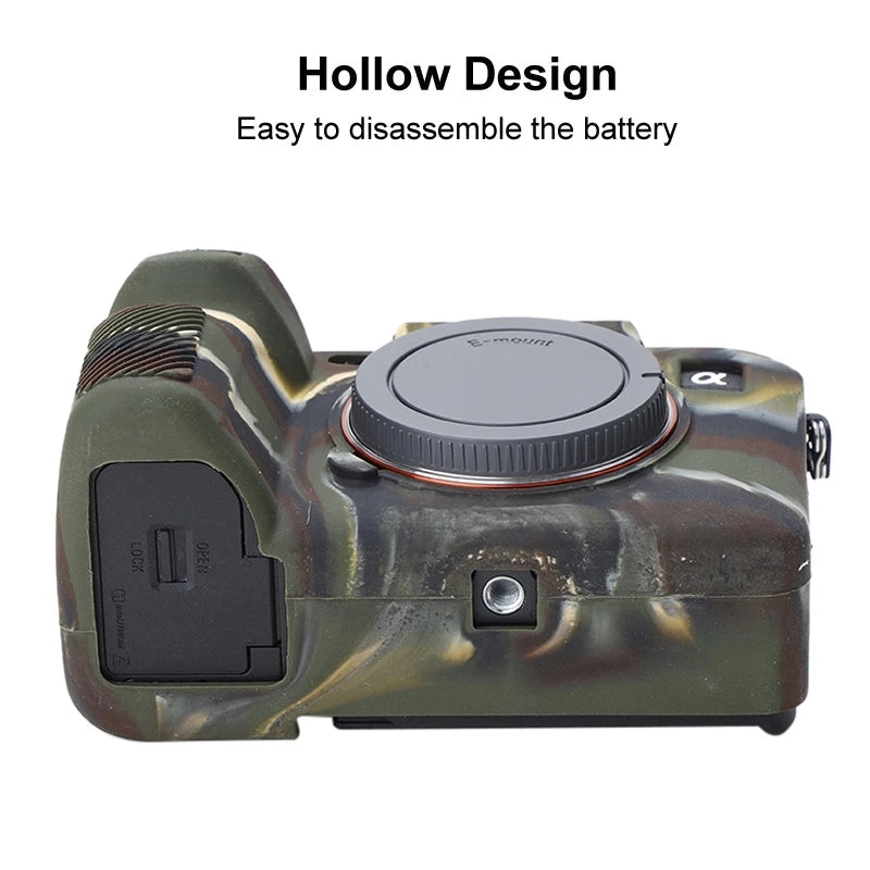 Soft Silicone Protective Case for Sonyy A7 IV