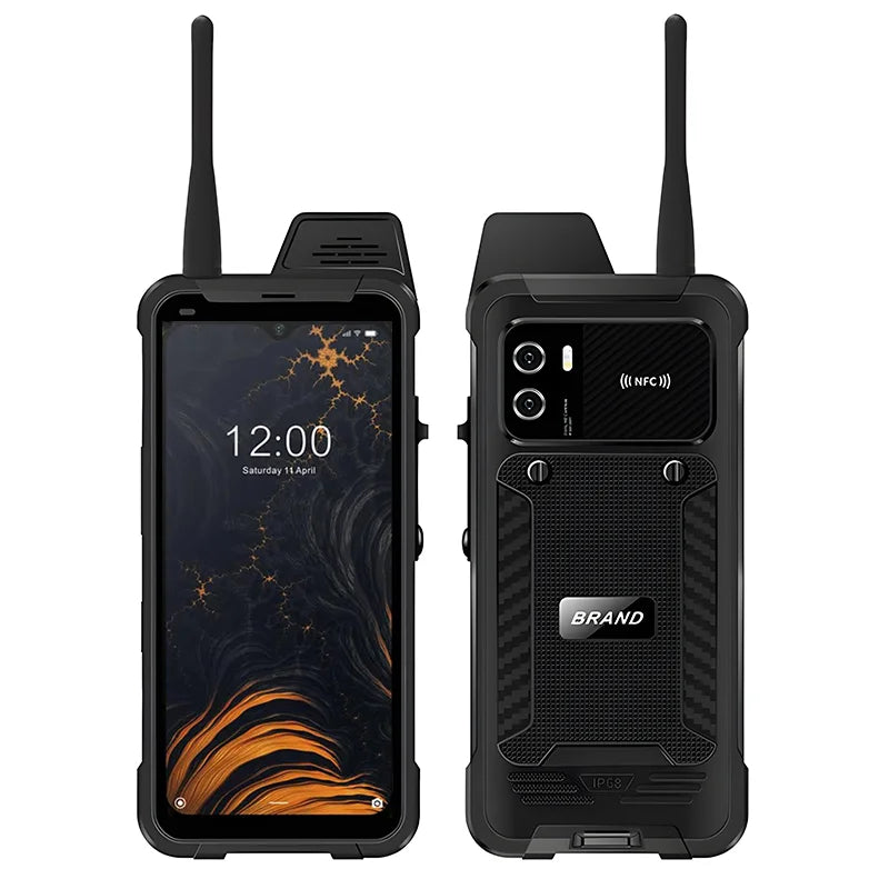 ATEX OEM Waterproof IP68 Explosion Proof Smartphone 5G&4G Cellphone Cell Android Smart Rugged Mobile Phone With NFC PoC PTT
