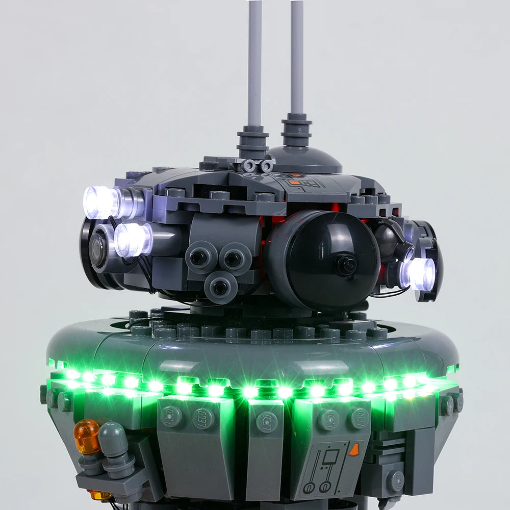 EASYLITE Led Light Set For 75306 Wars Imperial Probe Droid Collectible DIY Toys Blocks Only Bricks Lighting Kit No Model