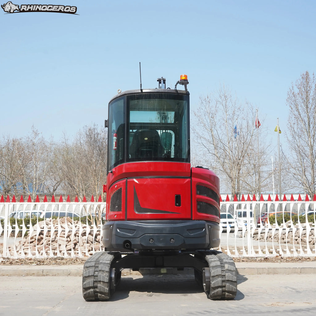 Rhinoceros XN35PRO Zero Tail Crawler Mini Excavator 3.5 Ton Tracked Digger Compact Construction Machine