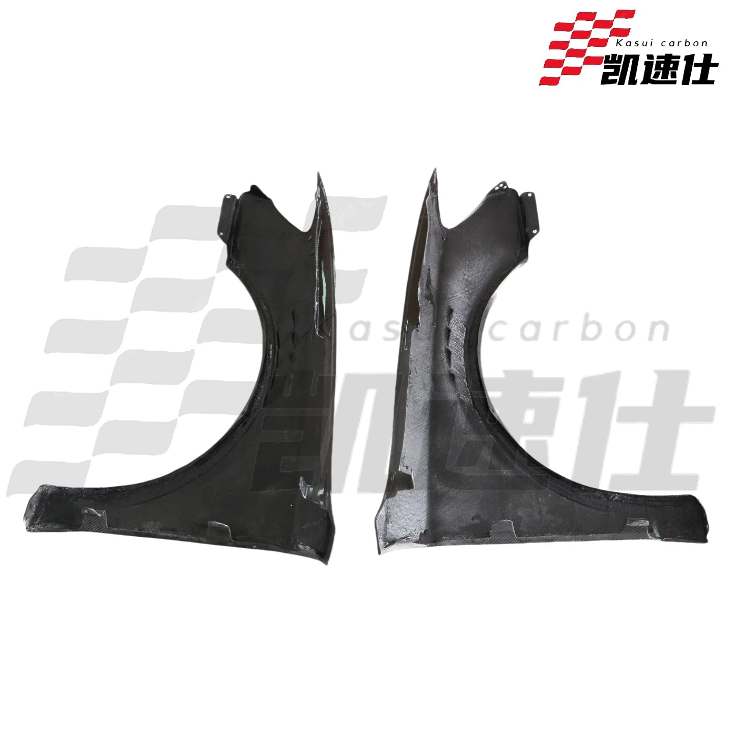 High Quality Carbon Fiber KSUI Style Fender Side Air Vent Fender Car Exterior for Audi A3 S3 Modified Car Parts