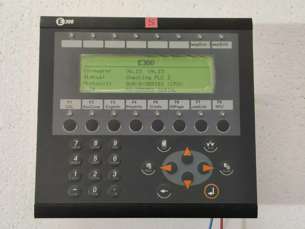 Beijer E300 04380A MACMTA E300 02750A HMI Teamtec Incinerator Control Panel  Original Og200 / 400