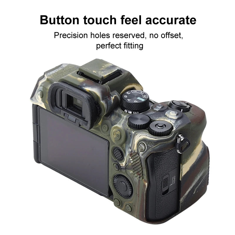 Soft Silicone Protective Case for Sonyy A7 IV