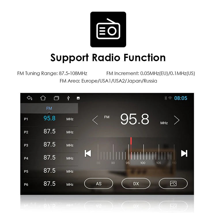 9 Inch Quad Core Android 12 Car Radio Player for Mitsubishi Lancer 9 Cs 2000 - 2010 Android Auto Carplay 2 Din Car Dvd Player