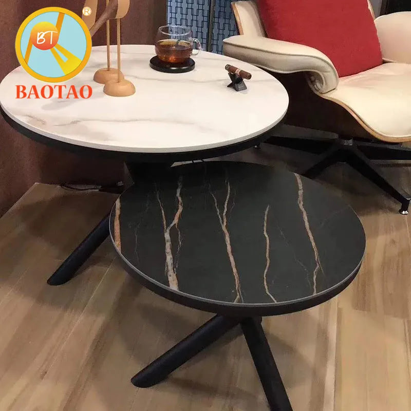 BAOTAO 3KW Stone Grinding Machine for Dining Table Tops with Beveled Edge 2000mm Manual Mode Processing Capacity