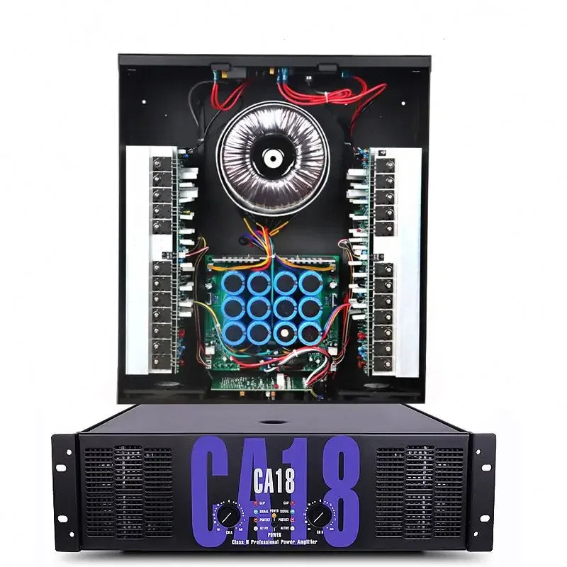 GAP-CA2 CA12 CA18 CA20 CA30 CA50 CA68 CA100 Professional Mixer Amplifier 275/1800 Watt 2 Channel Audio High Power Amplifier