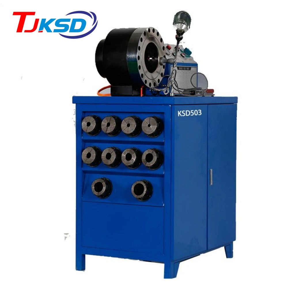 New Model Automatic Hydraulic Hose Crimping Machine with Pump Engine Gear Core Components CE Certified 3-Year Warranty