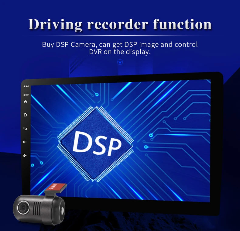 For Ford Mustang 2010-2014 MC Radio Headunit Device 2 Double Din Quad Octa-Core Android Car Stereo GPS Navigation Carplay
