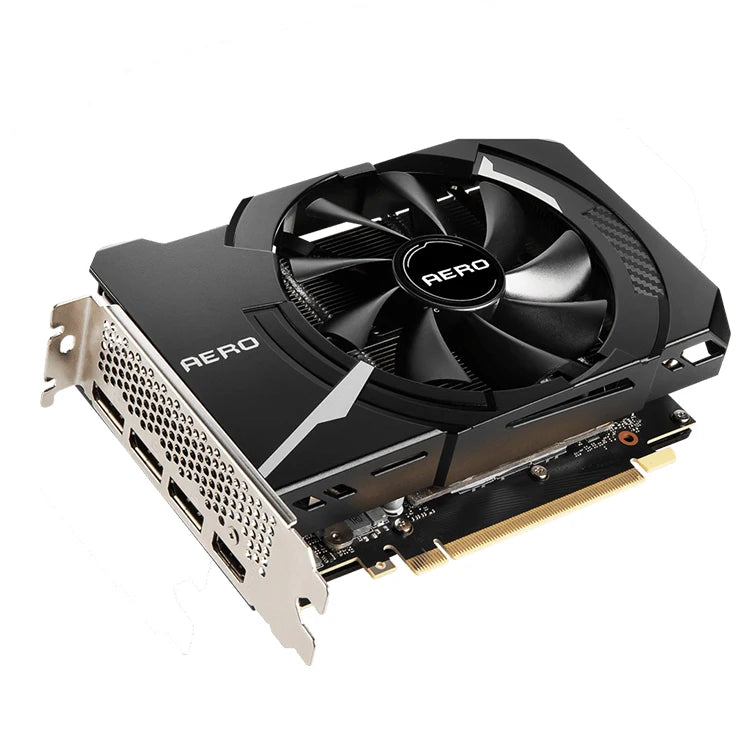 Used MSI GeForce RTX 3050 AERO ITX 8G Gaming Graphics Card Support Mini ITX Case