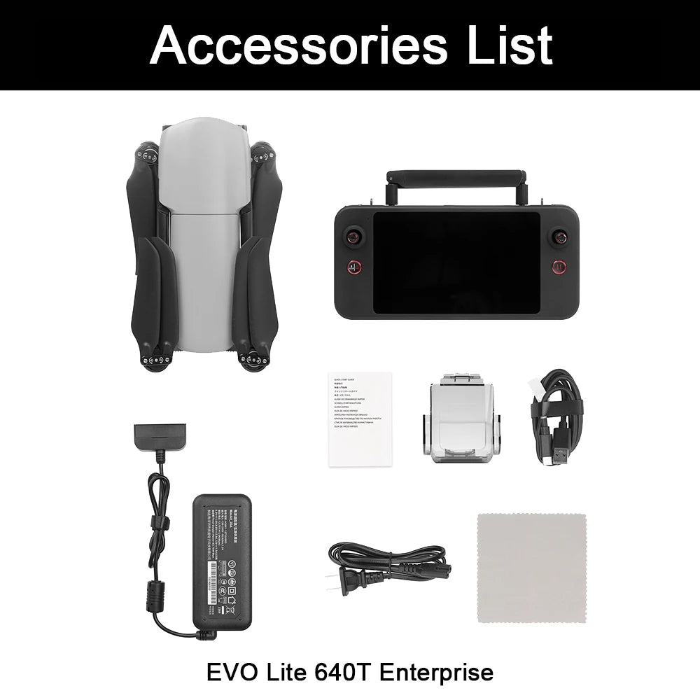 Autel EVO Lite 640T Beginner Drone Long Range Remote Control UAV Foldable Quadcopter Brushless Motor 6K Camera