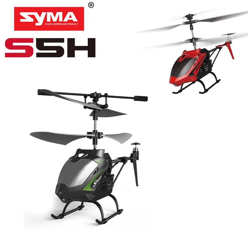 Original SYMA S5H 3 Channel RC Helicopter Children's RC Airplane Toy Birthday Gift Resistant to Fall fixed height