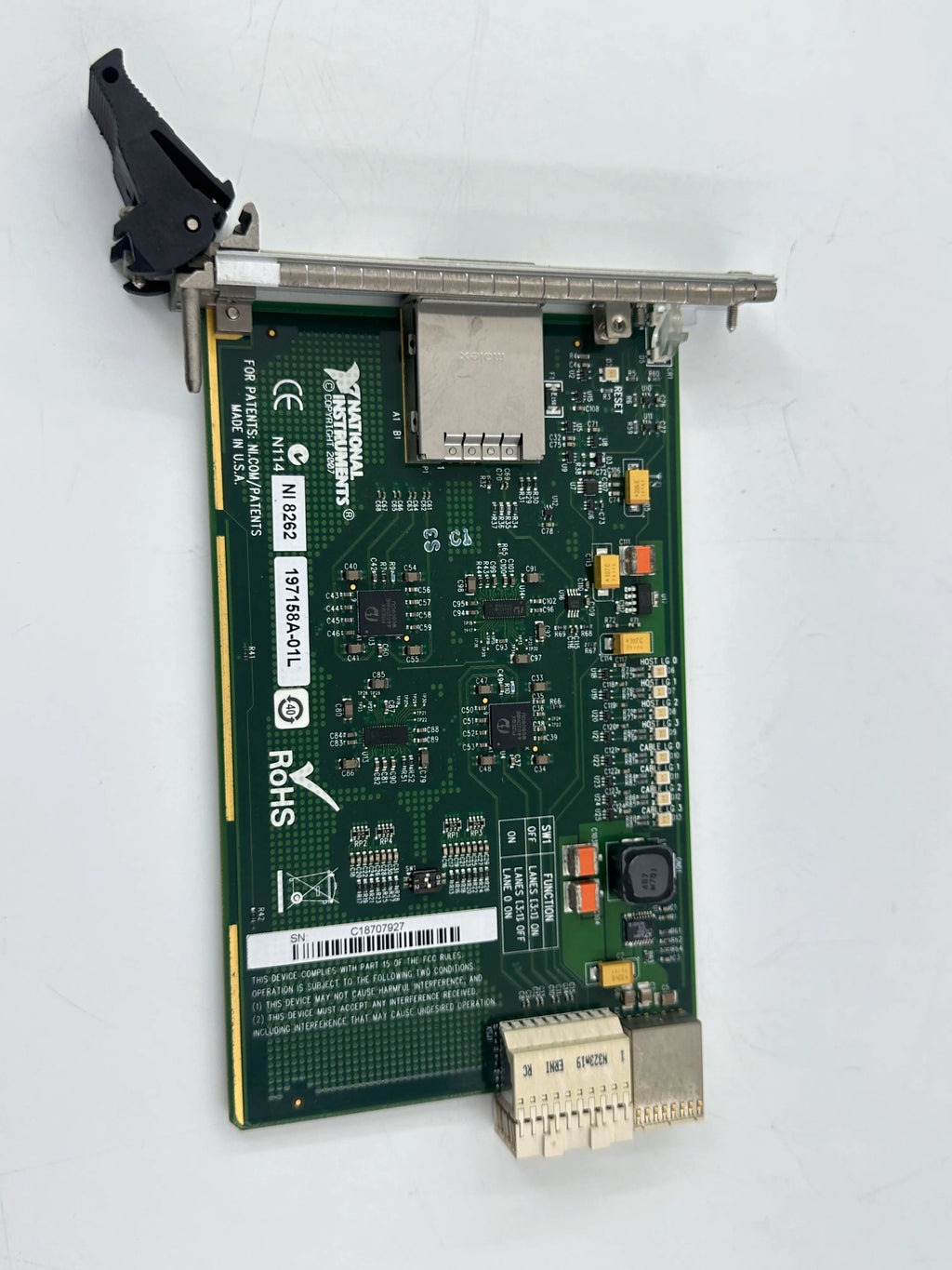 Expansion Module NI 8262 for National Instruments for NI Used Test Completed