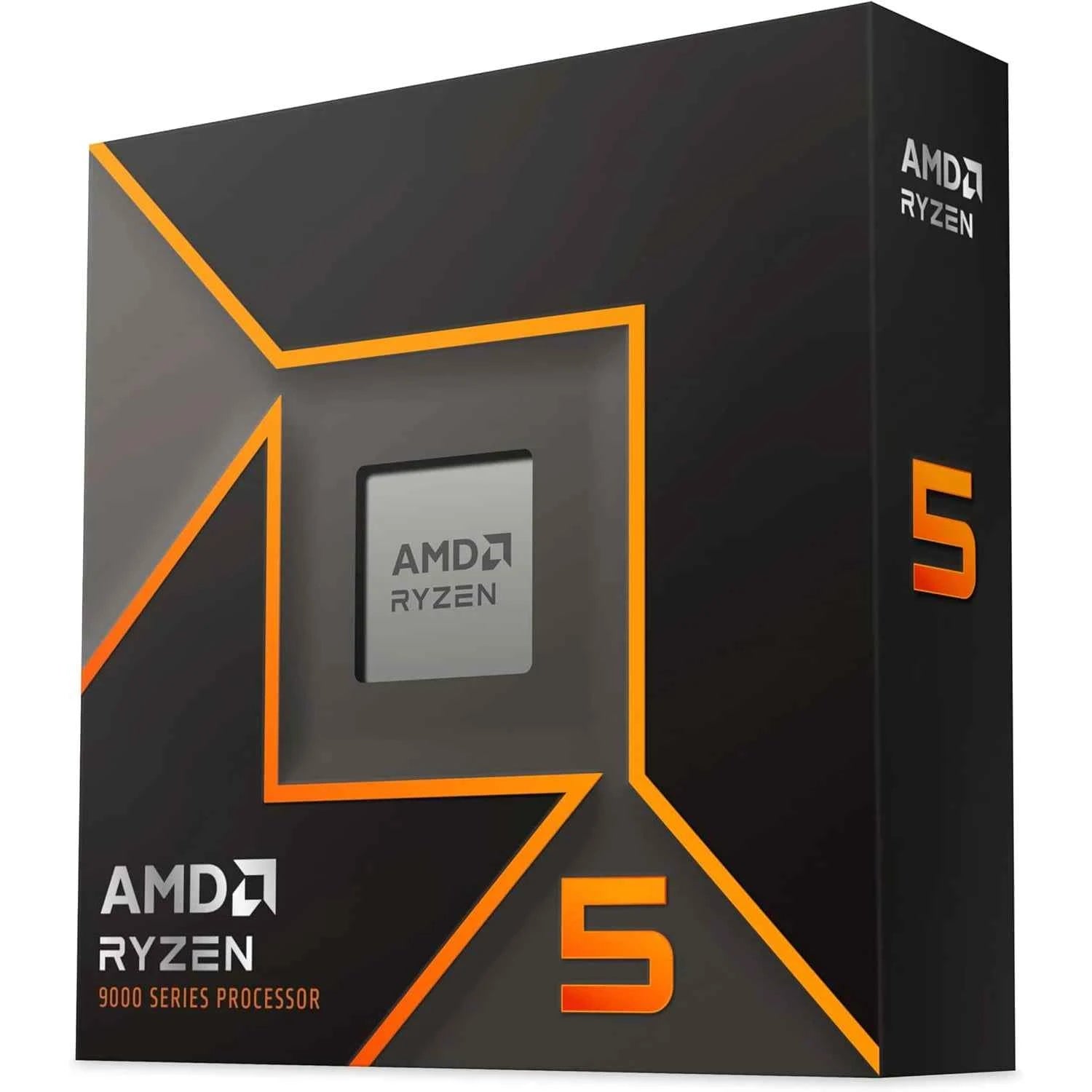 CPU AMD Ryzen 5 9500F 6-Core 12-Thread Unlocked Desktop Processor AMD Ryzen 5 9600x 9600 AMD Processor Socket AM5 DDR5