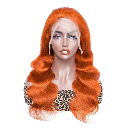 100% Human Hair Body Wave Lace Front Wig 13x4 Lace Frontal Wigs for Black Woman Brazilian Virgin Hair