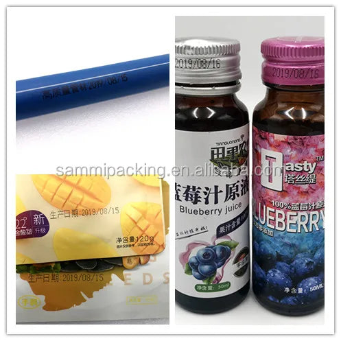 Small Business Small Size Light Weight Production Date Expiry Date Inkjet Printing Machine