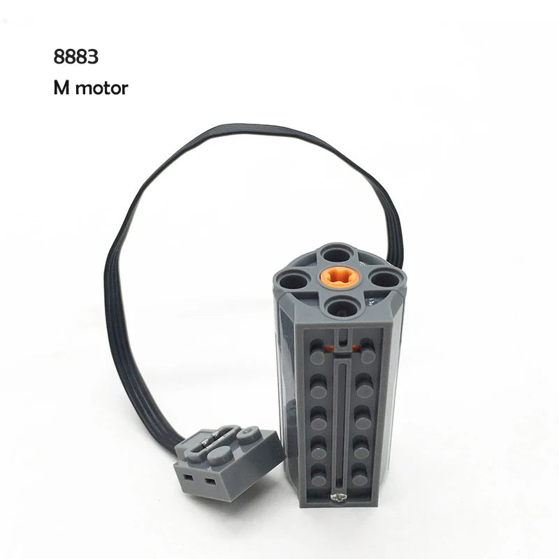 Power Functions Technical Parts Building Blocks Moc Motor PF Model Technik Servo RC Car Train Construction Bricks 8882 8883 4 5