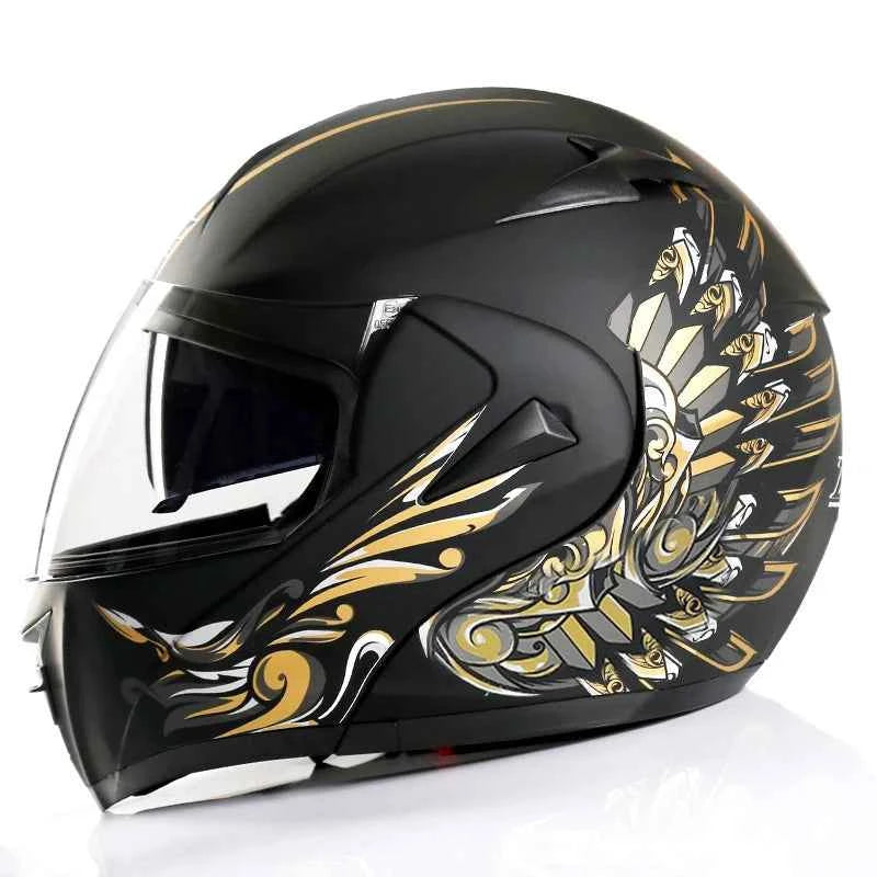 Ece DOT Flip Helmet Full Face Modular Helmet Motorcycle Casco Bicicleta Windproof Anti-fog Motorcycle Helmet Bike Motorcycle