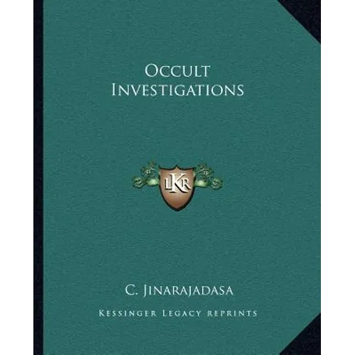 Occult Investigations - Paperback