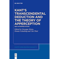 Kant's Transcendental Deduction and the Theory of Apperception: New Interpretations - Paperback