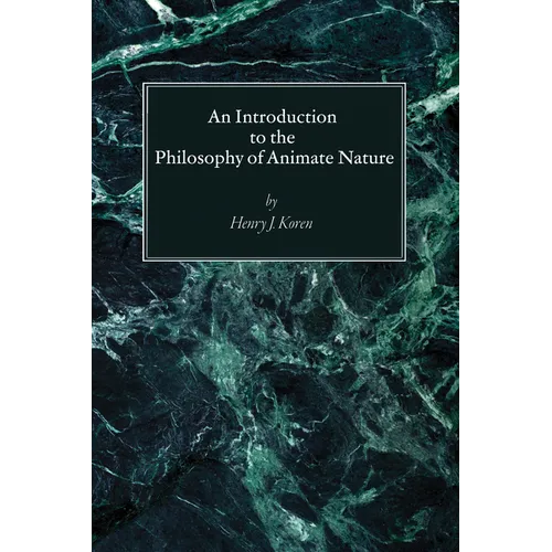 An Introduction to the Philosophy of Animate Nature
