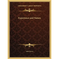 Experience and Nature - Hardcover