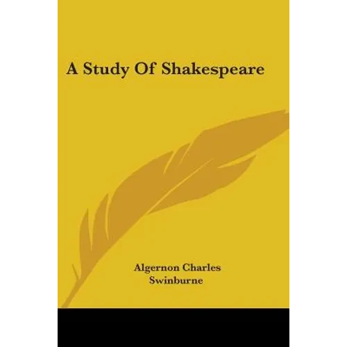A Study Of Shakespeare - Paperback