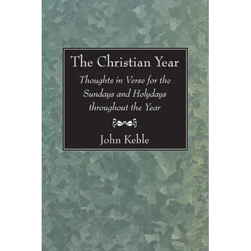 The Christian Year - Paperback