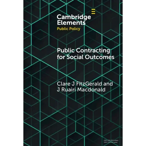 Public Contracting for Social Outcomes - Hardcover