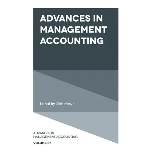 Advances in Management Accounting - Hardcover