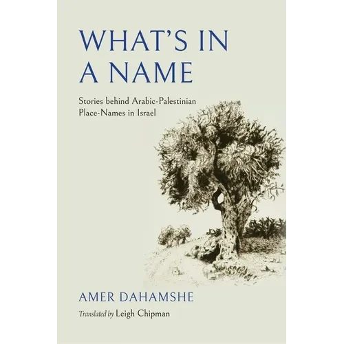 What's in a Name: Stories behind Arabic-Palestinian Place-Names in Israel - Paperback