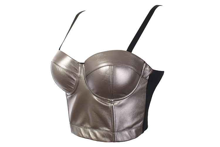 Sexy Black Transparent Bra Mesh Push Up Bralet Women's Tube Top Corset Bustier Bra Club Party Crop Top Lingerie Plus Size