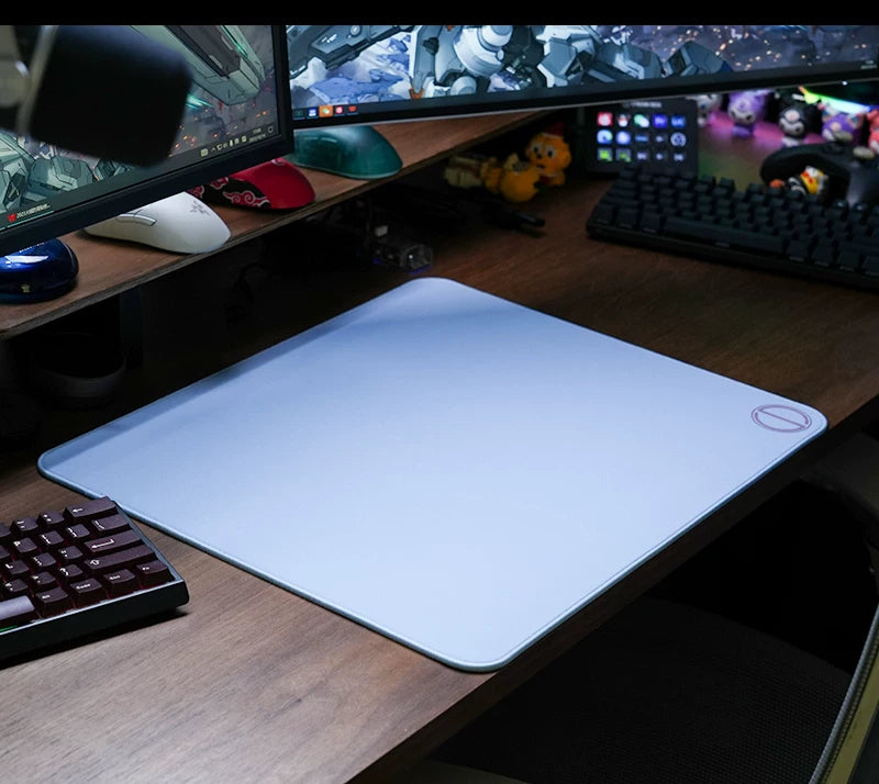 Ultraglide Meow Ultradash UD ULTRANEON UN Esports Gaming Mouse Pad Light Blue Red Large Size Mouse Mat For CSGO PUBG 490*420mm
